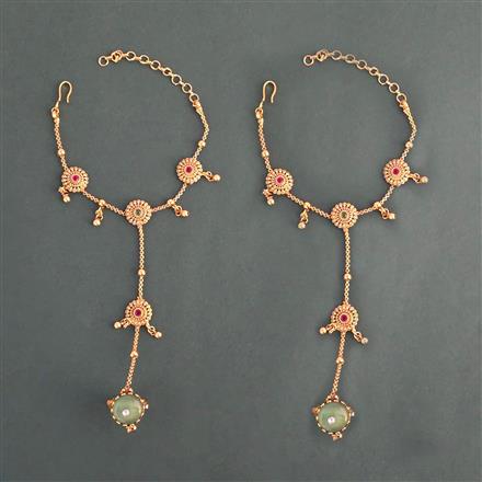 Antique Classic Hath Pan with Gold Plating