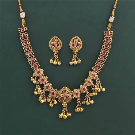 Antique Classic Necklace with Gold Plating