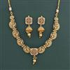 Antique Moti Necklace with Gold Plating