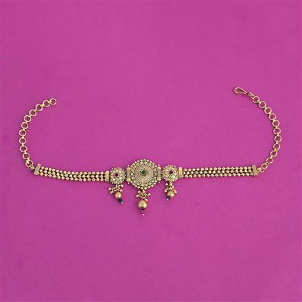 Antique Classic Baju Band with Gold Plating