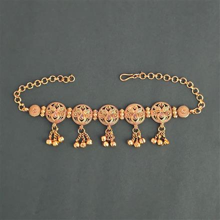 Antique Classic Baju Band with Gold Plating