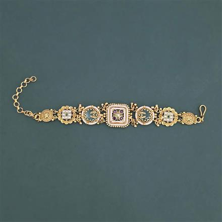 Antique Heritage Bracelet with Gold Plating