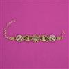Antique Adjustable Bracelet with Gold Plating