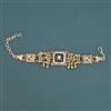 Antique Adjustable Bracelet with Gold Plating