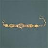 Antique Adjustable Bracelet with Gold Plating