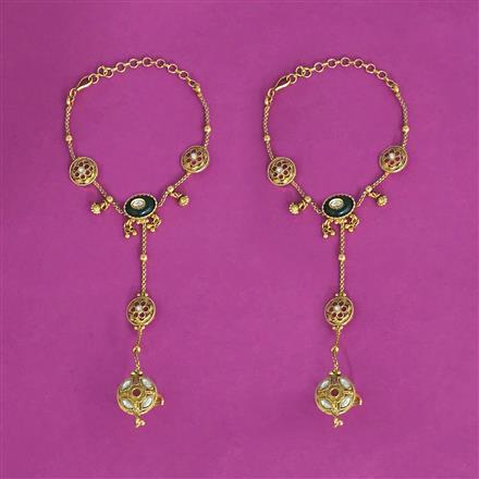 Antique Classic Hath Pan with Gold Plating