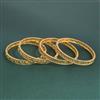 Antique 4 Pc Bangles with Gold Plating