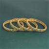 Antique 4 Pc Bangles with Gold Plating