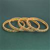 Antique 4 Pc Bangles with Gold Plating