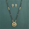 Antique Classic Mangalsutra with Matte Gold Plating