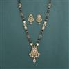 Antique Classic Mangalsutra with Matte Gold Plating