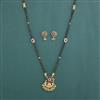 Antique Classic Mangalsutra with Matte Gold Plating