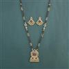Antique Classic Mangalsutra with Matte Gold Plating