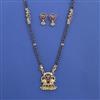Antique Classic Mangalsutra with Matte Gold Plating