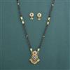 Antique Classic Mangalsutra with Matte Gold Plating