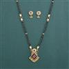 Antique Classic Mangalsutra with Matte Gold Plating