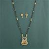 Antique Classic Mangalsutra with Matte Gold Plating