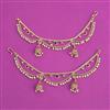 Antique Moti Ear Chain with Gold Plating