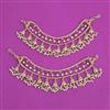 Antique Moti Ear Chain with Gold Plating