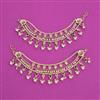 Antique Moti Ear Chain with Gold Plating