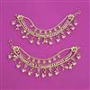 Antique Moti Ear Chain with Gold Plating
