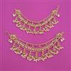 Antique Moti Ear Chain with Gold Plating