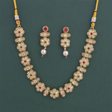Antique Classic Necklace With Gold Plating