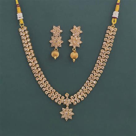 Antique Classic Necklace With Gold Plating