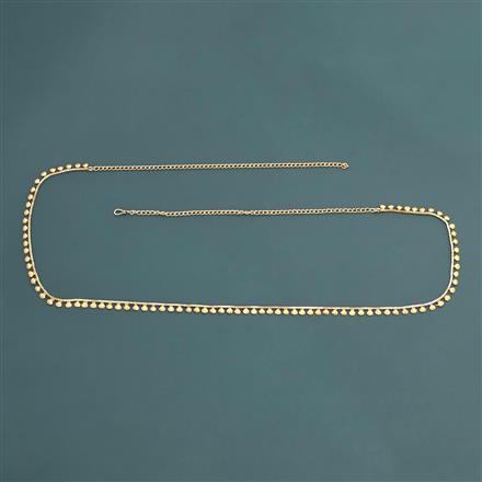 Antique Plain Gold Belt with Gold Plating