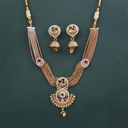 Antique Classic Necklace with Gold Plating