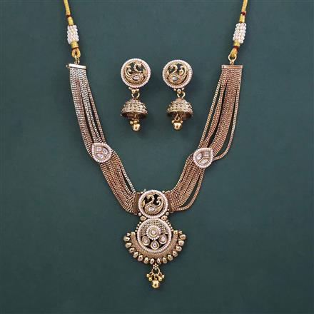 Antique Classic Necklace with Gold Plating