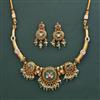 Antique Moti Necklace with Gold Plating