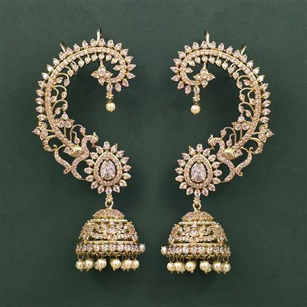 Antique Earcuff with Mehndi Plating