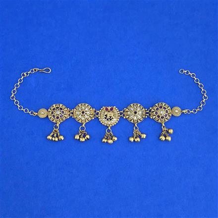 Antique Classic Baju Band with Gold Plating