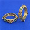 Antique Openable Bangles With Matte Gold Plating