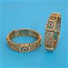 Antique 2 Pc Openable Bangles with Gold Plating
