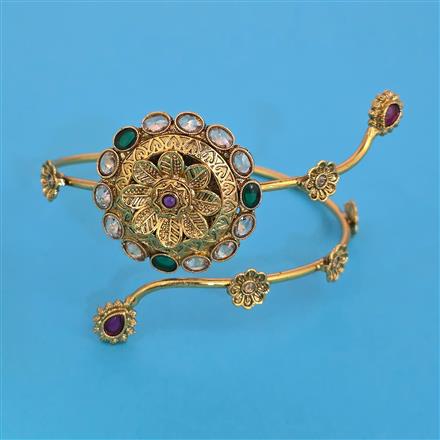 Antique Classic Baju Band with Gold Plating