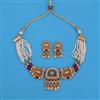 Antique Heritage Necklace with Matte Gold Plating