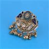 Antique Adjustable Ring with Gold Plating
