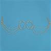 Antique Moti Ear Chain With Gold Plating