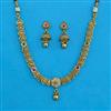 Antique Classic Necklace with Matte Gold Plating