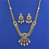 Antique Heritage Necklace with Matte Gold Plating