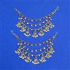 Antique Moti Ear Chain with Gold Plating