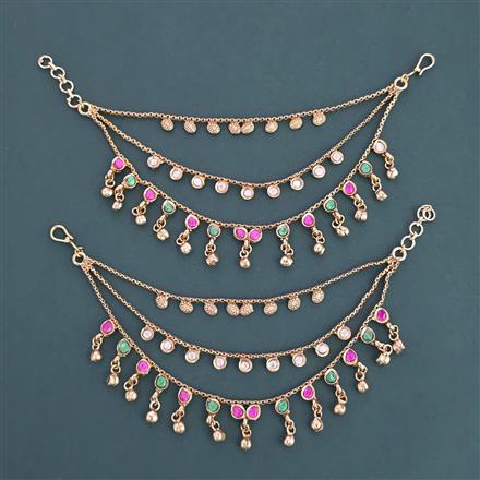 Antique Classic Ear Chain with Gold Plating