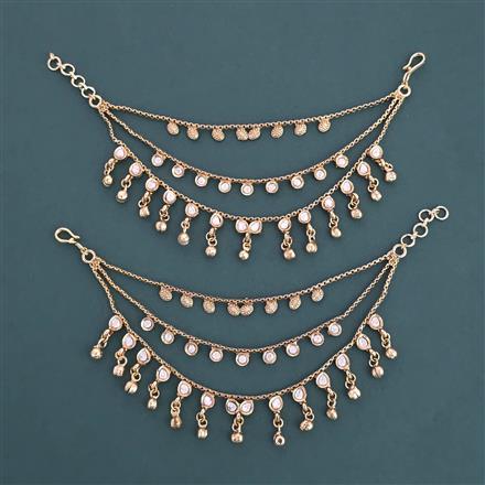 Antique Classic Ear Chain with Gold Plating