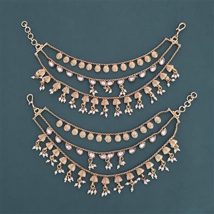 Antique Classic Ear Chain with Gold Plating