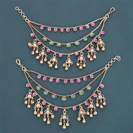 Antique Classic Ear Chain with Gold Plating