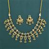Antique Classic Necklace with Matte Gold Plating