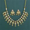 Antique Classic Necklace with Matte Gold Plating