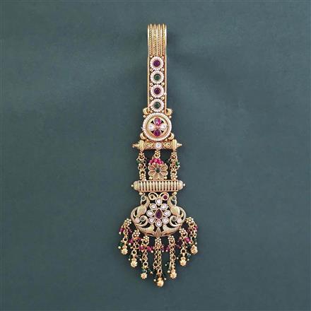 Antique Moti Jhuda with Gold Plating